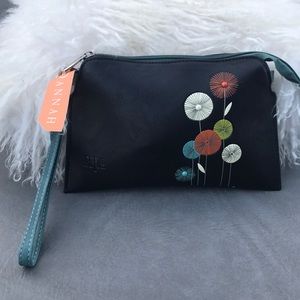 Dannah beautiful flower 🌺 leather shoulder bag